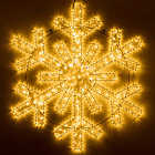 Фигура светодиодная ARD-SNOWFLAKE-M11-1250x1200-604LED Warm (230V, 36.5W) (Ardecoled, IP65) Lednikoff