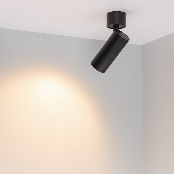 Светильник SP-ARTEMIS-SURFACE-FLAP-R55-12W Warm3000 (BK, 8-80 deg, 230V) (Arlight, IP20 Металл, 5 лет) Lednikoff