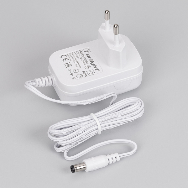 Блок питания ARDV-12-12WW (12V, 1A, 12W) (Arlight, Адаптер, 3 года) Lednikoff