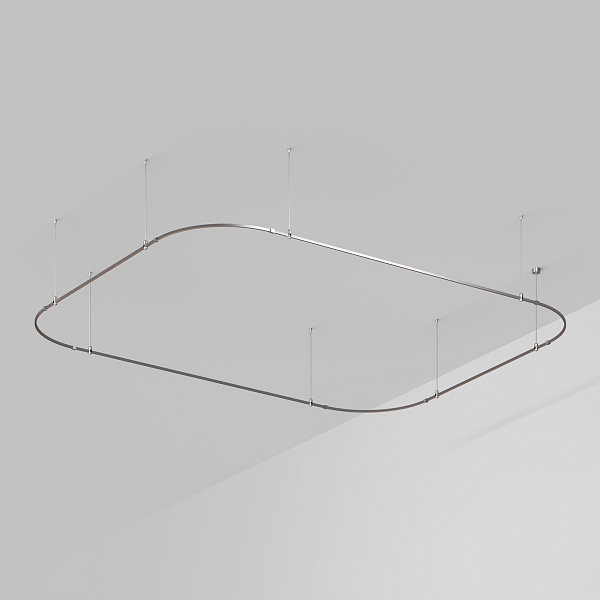 Основание ART-APRIORI-RECTANGLE-SOFT-ROD-800-4500x3500 (TN) (Arlight, IP20 Металл, 3 года)