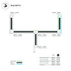 Коннектор угловой LGD-4TR-CON-L-INT-WH (C) (Arlight, IP20 Пластик, 3 года)