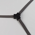 Коннектор тройной с питанием ART-INBELT-CON-T-POWER (BK, 48V) (Arlight, -)