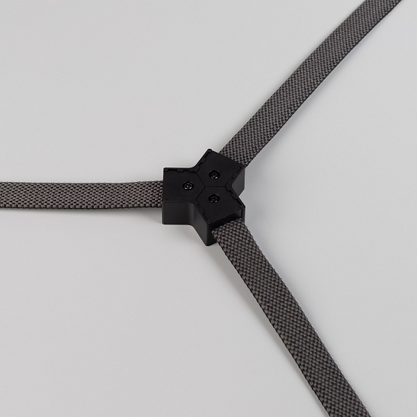 Коннектор тройной с питанием ART-INBELT-CON-T-POWER (BK, 48V) (Arlight, -)