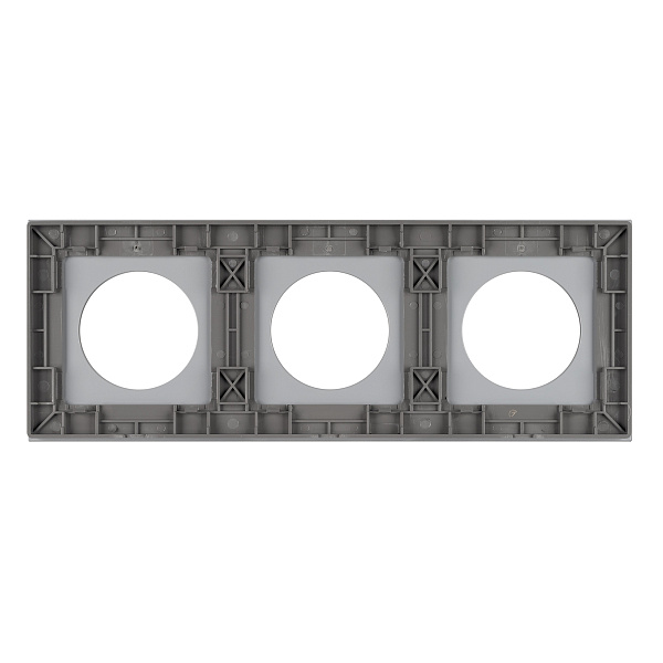 Рамка стеклянная FRM-GLARE-GC-3-GR (Arlight, -) Lednikoff
