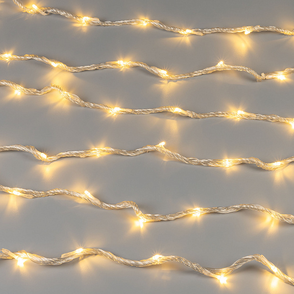 Светодиодная гирлянда ARD-STRING-HOME-10000-CLEAR-99LED-RUN WARM (230V, 10.5W) (Ardecoled, IP20) Lednikoff