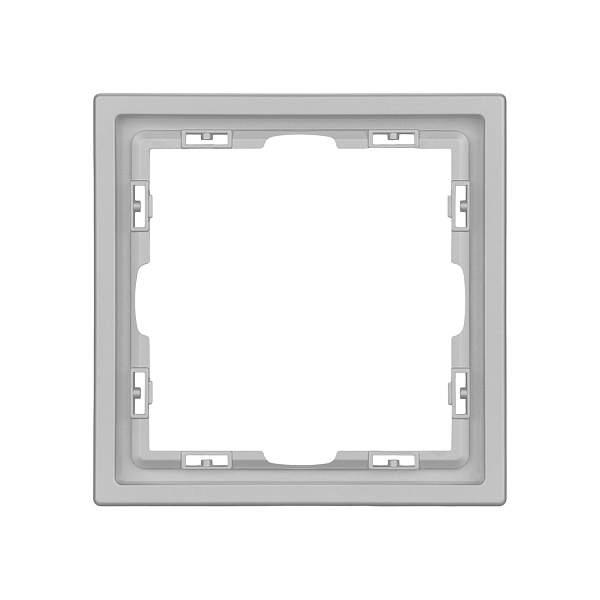 Рамка пластиковая FRM-NOBE-SFPL-1-IS (Arlight, Никель) Lednikoff