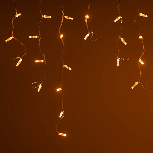 Светодиодная гирлянда ARD-EDGE-CLASSIC-2400x600-CLEAR-88LED-STD Yellow (230V, 6W) (Ardecoled, IP65) Lednikoff