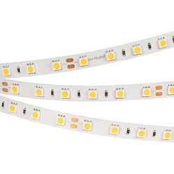 Светодиодная лента RT-B60-10mm 24V White6000 (14.4 W/m, IP20, 5m) (Arlight, 14.4 Вт/м, IP20)