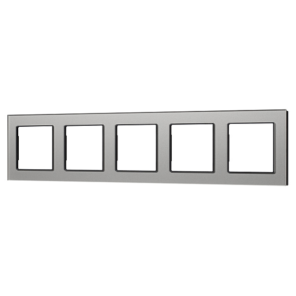 Рамка стеклянная FRM-GLARE-GS-5-GR (Arlight, -) Lednikoff
