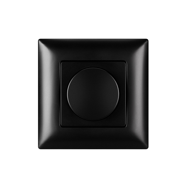INTELLIGENT ARLIGHT Роторная панель SMART-TRIAC-601-32-DIM-IN Black (230V, 1.5A, 2.4G) (IARL, IP20 Пластик, 5 лет) Lednikoff