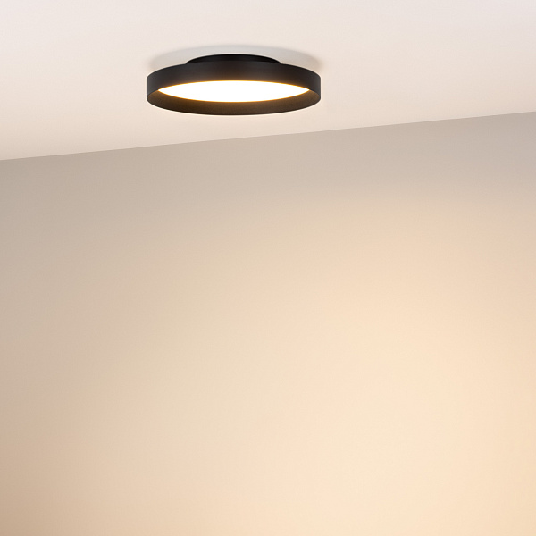 Светильник SP-ESTELY-R350-30W Warm3300-MIX (BK, 80 deg, 230V, TRIAC) (Arlight, IP20 Металл, 5 лет) Lednikoff