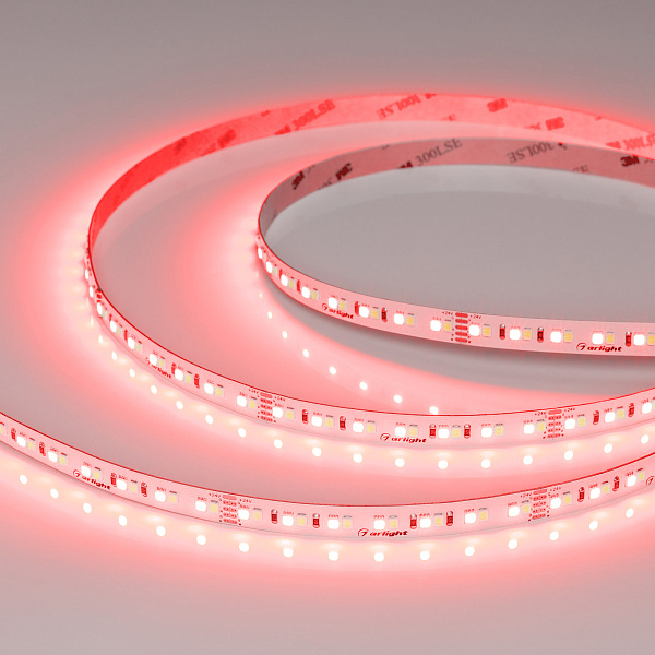 Светодиодная лента RT-A168-10mm 24V RGBW-Day (20 W/m, IP20, 5m) (Arlight, высок.эфф.150 лм/Вт) Lednikoff