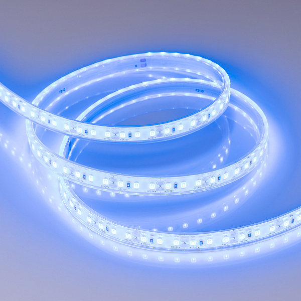 Светодиодная лента RTW-5000PU-2835-120 12V Blue (10.5mm, 14.4W, IP68) (Arlight, Закрытый) Lednikoff