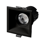 Светильник MS-FLOW-BUILT-S85x85-12W Day4000 (BK, 38 deg, 230V) (Arlight, IP20 Металл, 5 лет) Lednikoff