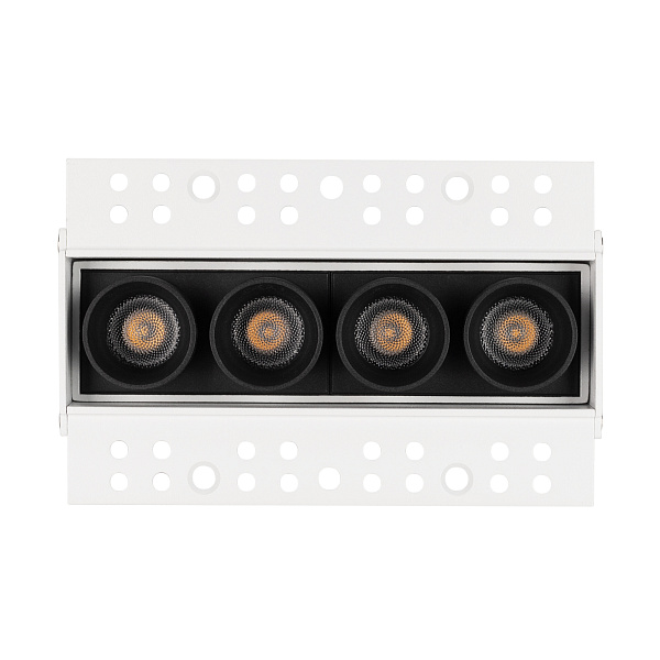 Светильник MS-ORIENT-BUILT-TRIMLESS-TC-S38x127-10W Warm3000 (WH-BK, 30 deg, 230V) (Arlight, IP20 Металл, 5 лет) Lednikoff