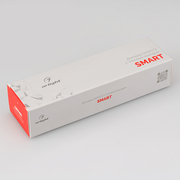 Декодер SMART-K20-DMX (12-48V, 4x700mA) (Arlight, IP20 Пластик, 5 лет) Lednikoff