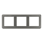 Рамка пластиковая FRM-VERSA-PL-3-GR (Arlight, -) Lednikoff