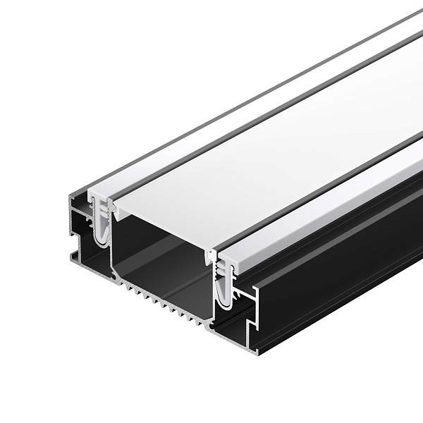Профиль STRETCH-41-CEIL-CENTER-2000 BLACK (Arlight, Алюминий) Lednikoff