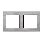 Рамка алюминиевая FRM-PRESTO-ALS-2-GR (Arlight, -) Lednikoff