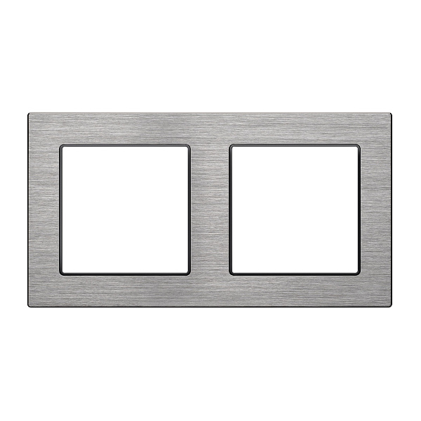 Рамка алюминиевая FRM-PRESTO-ALS-2-GR (Arlight, -) Lednikoff