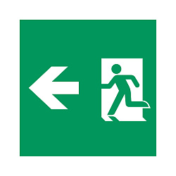 Пиктограмма EMGP-MARK-MA-LEFT (Человек, Влево) (Arlight, Пластик)