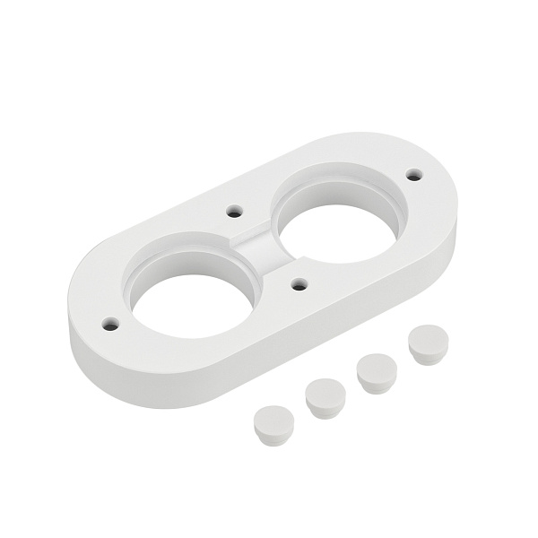 Крепление ARL-WAVE-1815-S-2-KIT White (Arlight, Металл)