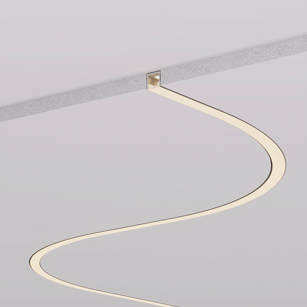 Профиль FANTOM-BENT-W12-SIDE-2000 ANOD (Arlight, Алюминий) Lednikoff