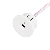 INTELLIGENT ARLIGHT Датчик движения SMART-SENS-1101-17-12-IN White (12-24V, 1x1.5A, Switch) (IARL, IP20 Пластик, 5 лет)
