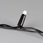 Светодиодная гирлянда ARD-STRING-CLASSIC-10000-BLACK-100LED-MILK-STD White (230V, 7W) (Ardecoled, IP65) Lednikoff