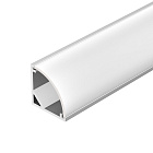 Профиль с экраном SL-KANT-H16-2000 ANOD+OPAL (Arlight, Алюминий) Lednikoff