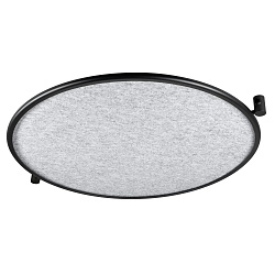 Светильник ART-APRIORI-ACOUSTIC-R820-25W Day4000 (BK-GR, 160 deg, 48V) (Arlight, IP20 Металл, 3 года)