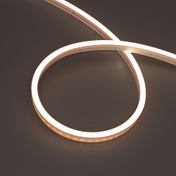 Светодиодная лента герметичная WAVE-SIDE-PU-A120-06x12mm 24V Day4000 (8 W/m, IP68, 3m, wire x1) (Arlight, Вывод прямой, 3 года)