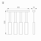 Светильник SP-LEGACY-S835x50-4x6W Warm3000 (BK, 34 deg) (Arlight, IP20 Металл, 3 года) Lednikoff