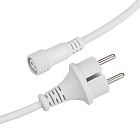 Шнур питания ARD-CLASSIC-ICEFALL-1.5M White (230V) (Ardecoled, Закрытый) Lednikoff