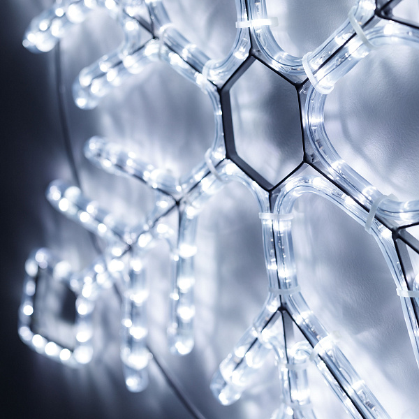 Фигура светодиодная ARD-SNOWFLAKE-M9-900x900-360LED White (230V, 22W) (Ardecoled, IP65) Lednikoff