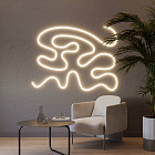 Силиконовый профиль WPH-FLEX-ROPE-D22-360deg-S8-5m WHITE (Arlight, Силикон) Lednikoff