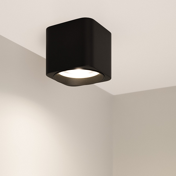 Светильник SP-DICE-S78x78-10W Day4000 (BK, 24 deg, 230V) (Arlight, IP54 Металл, 5 лет) Lednikoff