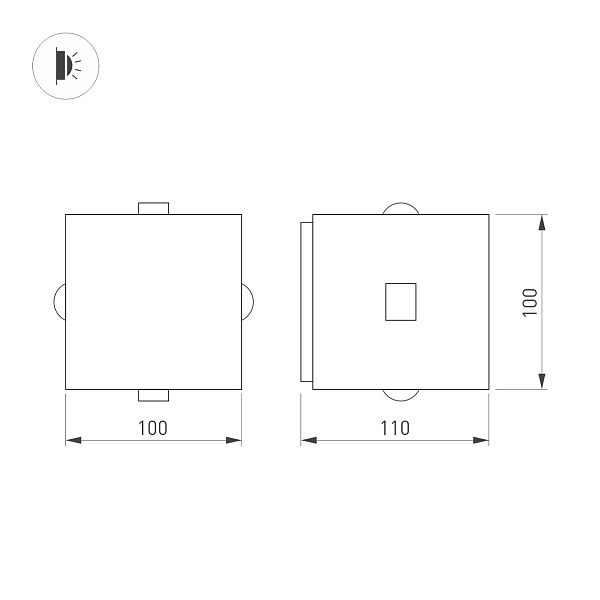 Светильник LGD-VERSATI-4x3W Day4000 (Серый, 4x3 deg, 230V) (Arlight, IP65 Металл, 3 года) Lednikoff