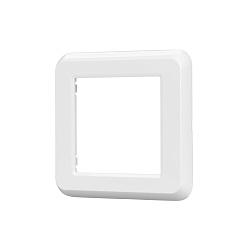 Рамка пластиковая FRM-VERSA-PL-1-WH (Arlight, -)