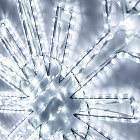 Фигура светодиодная ARD-SNOWFLAKE-M11-1250x1200-604LED White (230V, 36.5W) (Ardecoled, IP65) Lednikoff