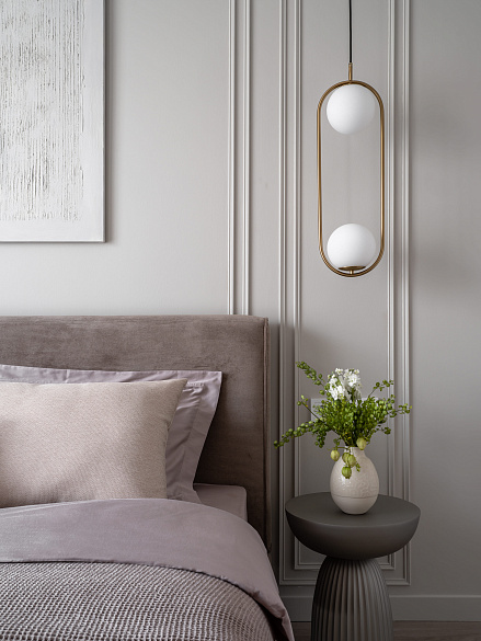 Жилой интерьер квартиры в ЖК "Метрополия"