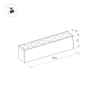 Светильник MAG-DOTS-25-L1000-30W Warm3000 (BK, 30 deg, 24V) (Arlight, IP20 Металл, 5 лет)