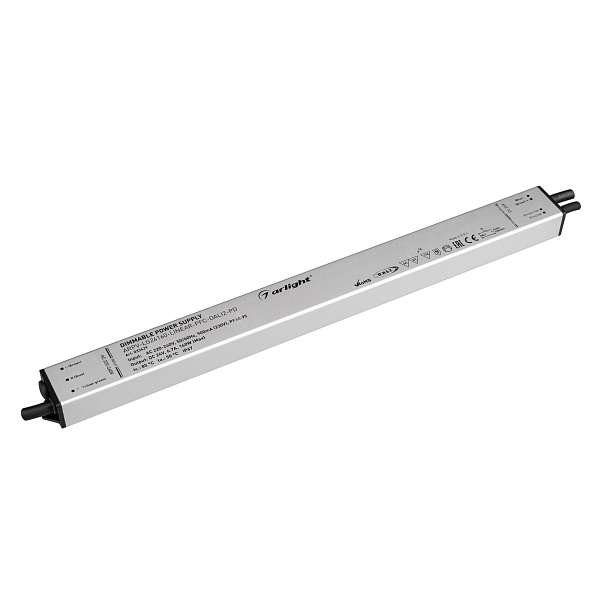 Блок питания ARPV-LG24160-LINEAR-PFC-DALI2-PD (24V, 6.7A, 160W) (Arlight, IP67 Металл, 5 лет) Lednikoff