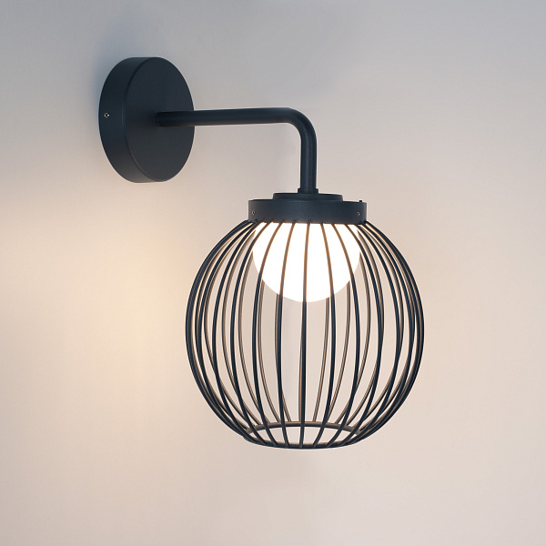 Светильник LGD-PEARL-WALL-7W Warm3000 (GR, 164 deg, 230V) (Arlight, IP65 Металл, 3 года) Lednikoff
