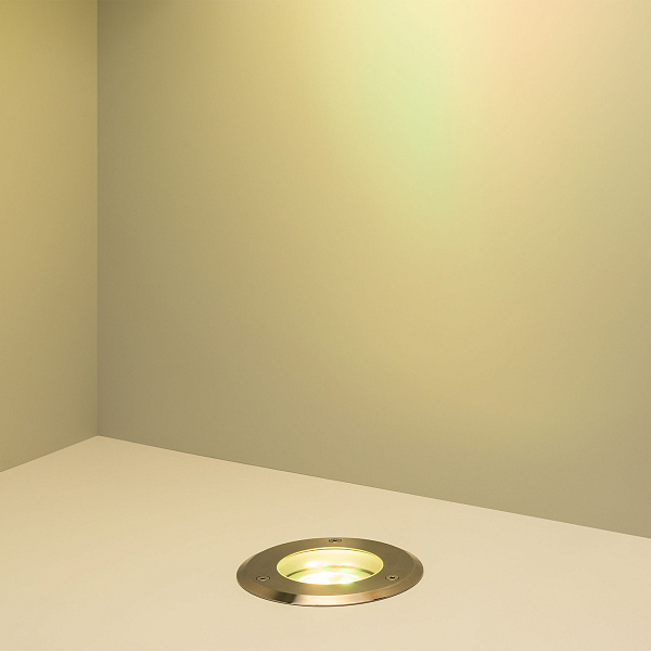 Светильник ART-GROUND-COLOR-TURN-R115-9W RGB (SL, 25 deg, 24V) (Arlight, IP67 Металл, 3 года) Lednikoff