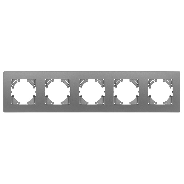 Рамка пластиковая FRM-PERIO-PL-5-GR (Arlight, -) Lednikoff