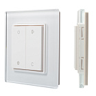 Панель Knob SR-2833RGB-RF-UP White (3V,RGBW,1зона) (Arlight, IP20 Пластик, 3 года) Lednikoff