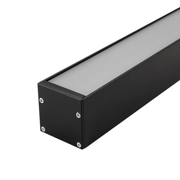 Профиль с экраном SL-LINE-3535-2500 BLACK+OPAL (Arlight, Алюминий) Lednikoff