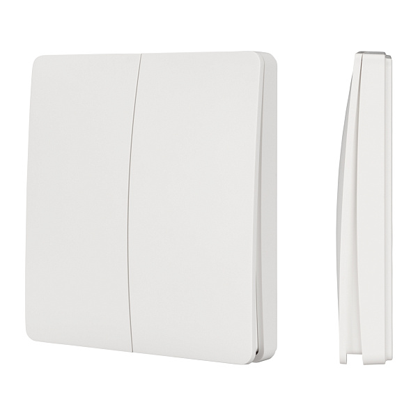 INTELLIGENT ARLIGHT Кнопочная панель KINETIC-801-22-2G-WP-SUF White (No battery, IP67, 433Mhz) (IARL, IP67 Пластик, 3 года) Lednikoff