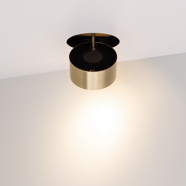 Светильник SP-PLURIO-BUILT-TRIMLESS-R120-9W Day4000 (BK-ABRS, 36 deg, 230V) (Arlight, IP20 Металл, 3 года) Lednikoff